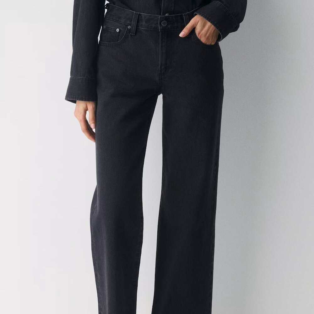 Aritzia Denim Forum Farrah Low Rise Jeans